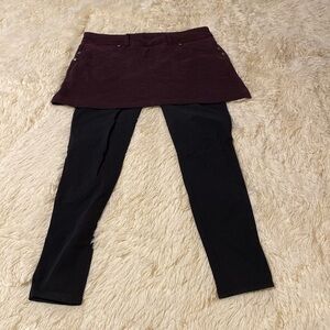 Athleta Medium skirt/leggings combo!  Great 4 Spring & Fall sports & errands!